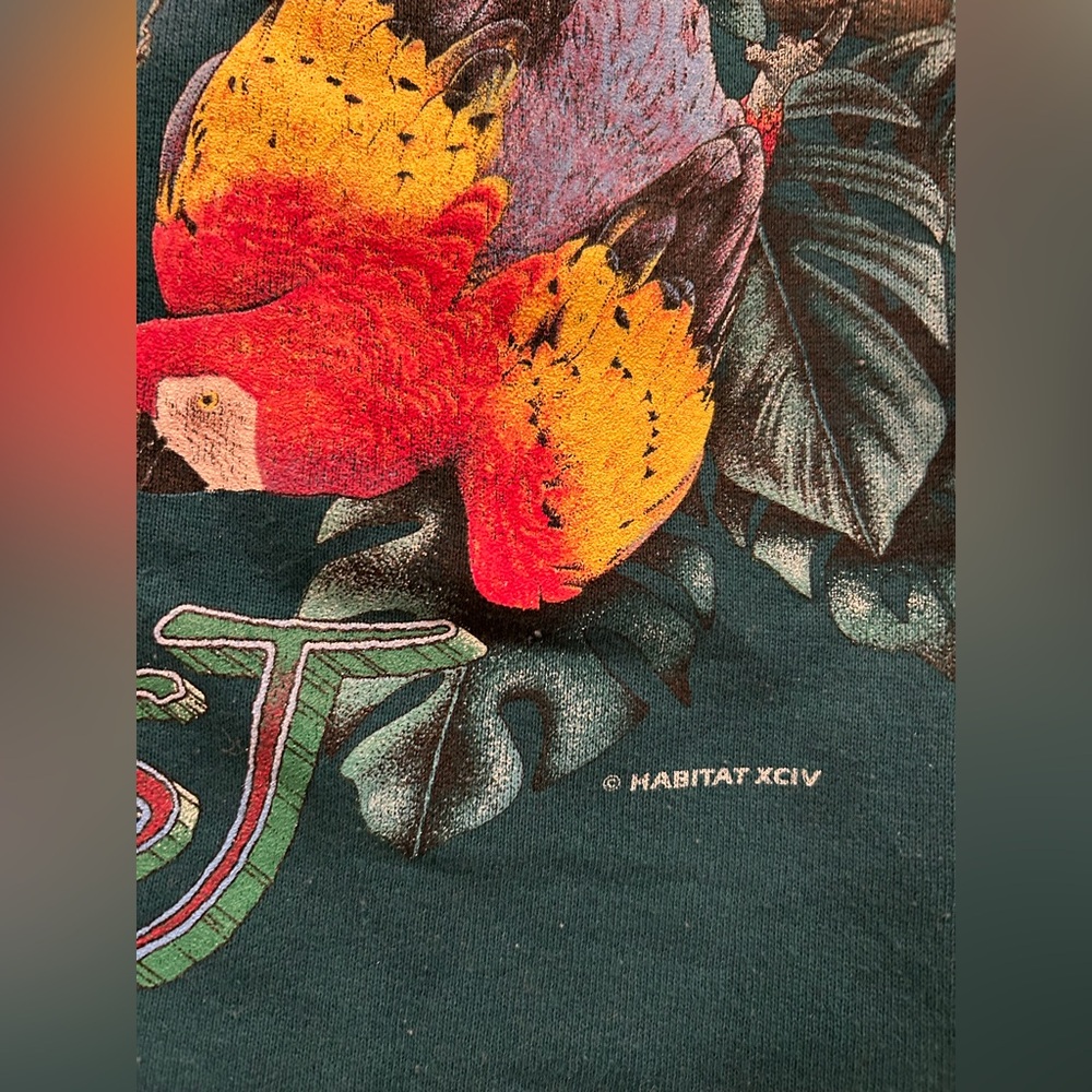 Wake up to the rainforest. Habitat‎ sweatshirt. XL - Picture 3 of 5